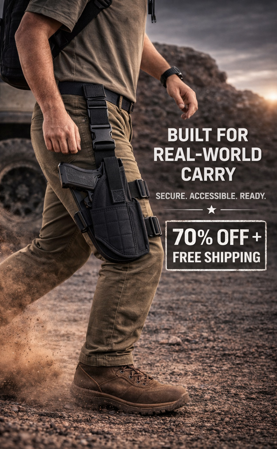 Black Ops Drop Leg Holster