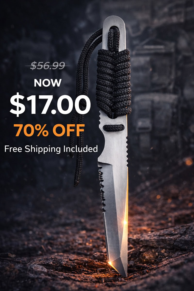 Tanto Trail Knife hero